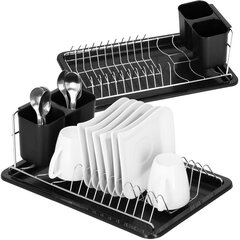 Сушилка для посуды Springos KI0137 19x40x12,5 см цена и информация | Столовые и кухонные приборы | hansapost.ee