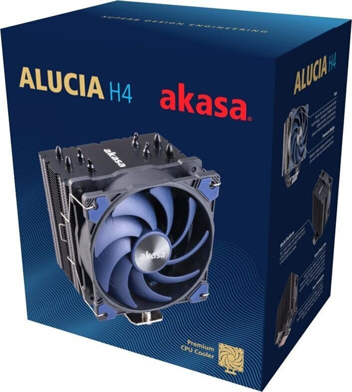 Akasa Alucia H4 AK-CC4017EP01 price and information | Protsessori jahutid | hansapost.ee