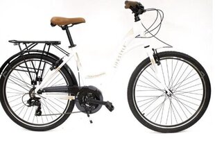 Городской велосипед Rocksbike с рамой 17 дюймов (44 см), белый цена и информация | Велосипеды | hansapost.ee