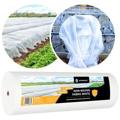 Talvine agrotekstiil Springos AG0001 70g/m2 50x1,1m valge hind ja info | Aiatööriistad | hansapost.ee