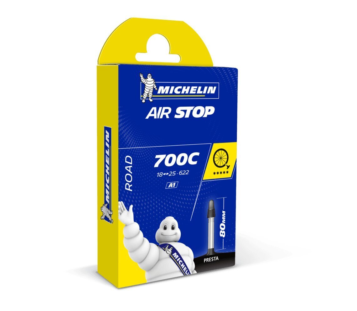 Sisekumm Michelin Air Stop 700 x 18-25 FV52mm hind ja info | Jalgratta sisekummid ja rehvid | hansapost.ee