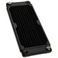 XSPC TX240 Crossflow Ultrathin Radiator 240mm Black цена и информация | Vesijahutuse lisaseadmed | hansapost.ee