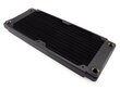 XSPC TX240 Crossflow Ultrathin Radiator 240mm Black цена и информация | Vesijahutuse lisaseadmed | hansapost.ee
