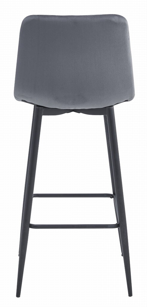4-toolide komplekt Leobert Pozza, hall/must цена и информация | Köögitoolid, söögitoolid | hansapost.ee