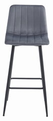Комплект из 3-х стульев Leobert Pozza, серый/черный цена и информация | Стулья для кухни и столовой | hansapost.ee