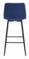 4-toolide komplekt Leobert Arceto, sinine/must hind ja info | Köögitoolid, söögitoolid | hansapost.ee