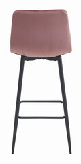 Комплект из 4-х стульев Leobert Nado, розовый/черный цена и информация | Стулья для кухни и столовой | hansapost.ee