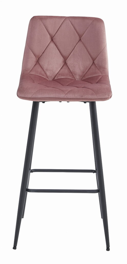 3-toolide komplekt Leobert Nado, roosa/must цена и информация | Köögitoolid, söögitoolid | hansapost.ee