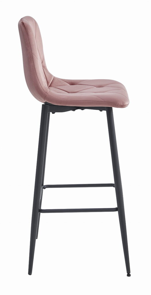 3-toolide komplekt Leobert Nado, roosa/must hind ja info | Köögitoolid, söögitoolid | hansapost.ee