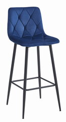 Набор из 2-х стульев Leobert Nado, синий/черный цена и информация | Стулья для кухни и столовой | hansapost.ee