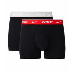 Nike meeste bokserid COTTON TRUNK 2pk, must hind ja info | Aluspesu meestele | hansapost.ee