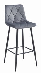 Комплект из 3-х стульев Leobert Nado, серый/черный цена и информация | Стулья для кухни и столовой | hansapost.ee