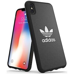 Adidas OR Moulded Case Basic iPhone Xs Max czarny|black 32803 цена и информация | Чехлы для телефонов | hansapost.ee