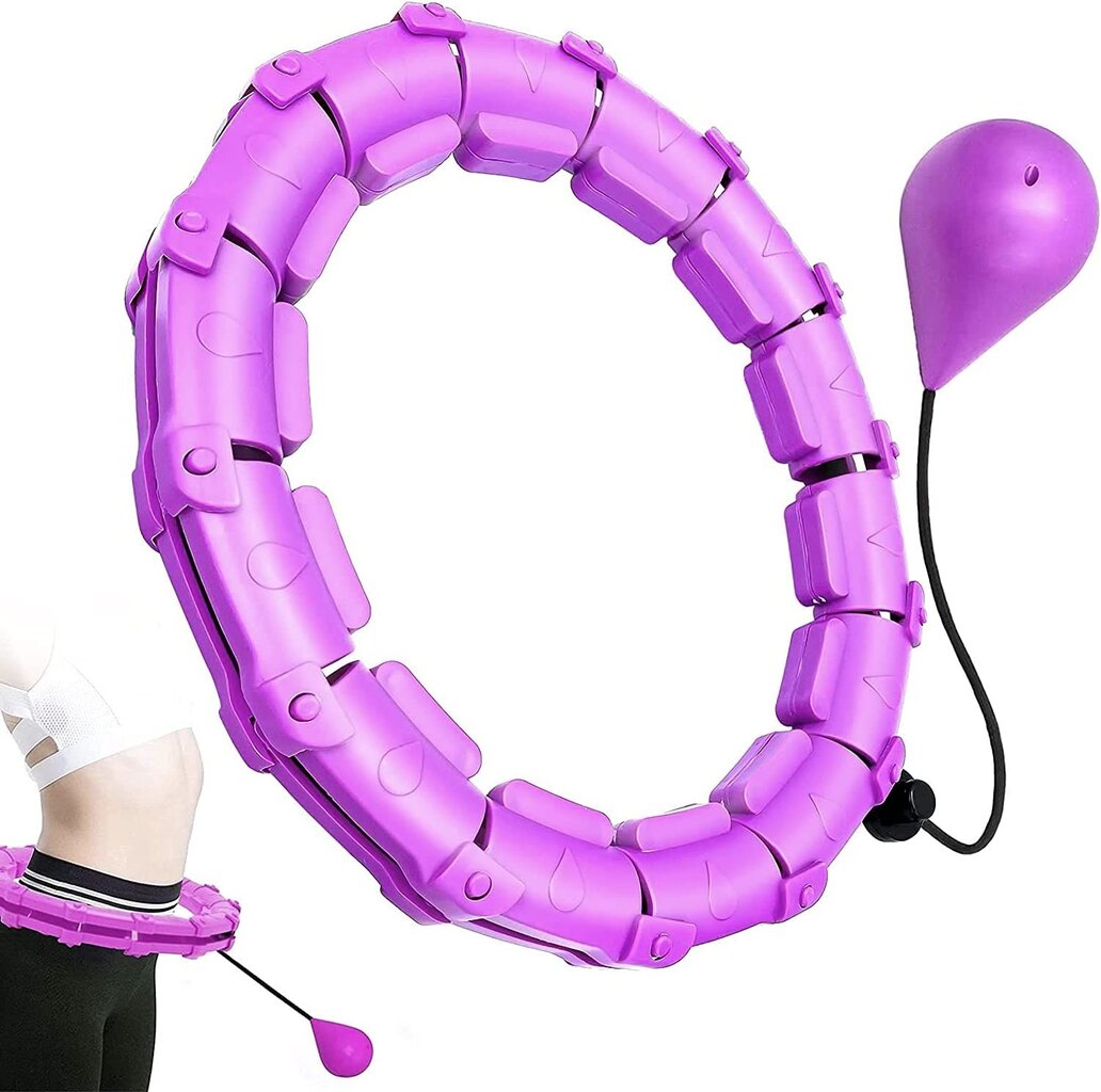 Masseeriv hularõngas Reach Smart Hula Hoop M1 lillakas hind ja info | Hularõngad | hansapost.ee