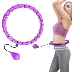 Массажный обруч Reach Smart Hula Hoop M1, пурпурный цена и информация | Гимнастические обручи | hansapost.ee