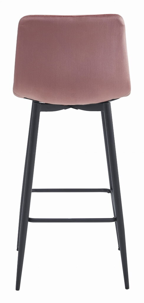4-tooli komplekt Leobert Pozza, roosa/must цена и информация | Köögitoolid, söögitoolid | hansapost.ee