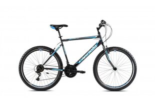 Велосипед Capriolo Passion M 26"/18HT, серый цвет цена и информация | Велосипеды | hansapost.ee
