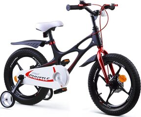 Детский велосипед Royalbaby Space Shuttle, черный/красный цвет цена и информация | Велосипеды | hansapost.ee