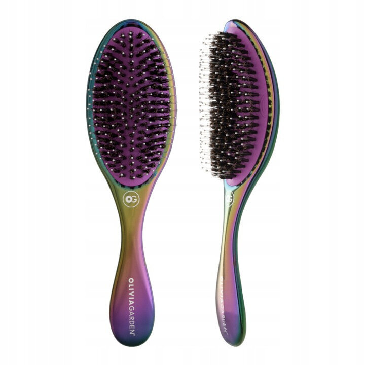 Olivia Garden Aurora Violet Wild Hair harja цена и информация | Kammid, juukseharjad ja juuksuri käärid | hansapost.ee