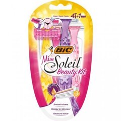 Raseerimiskomplekt naistele BIC Miss Soleil Beauty Kit, 4 tk hind ja info | Raseerimisvahendid | hansapost.ee