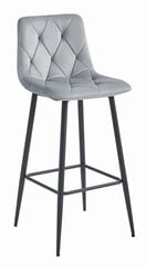 Комплект из 3-х стульев Leobert Nado, серый/черный цена и информация | Стулья для кухни и столовой | hansapost.ee