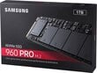 Samsung 960 Pro 1TB M.2 PCIe (MZ-V6P1T0BW) hind ja info | Sisemised kõvakettad | hansapost.ee