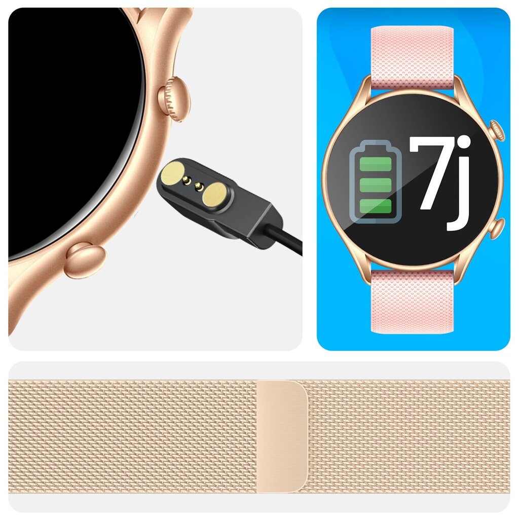 myPhone Watch EL Gold Pink hind ja info | Nutikellad, laste nutikellad | hansapost.ee