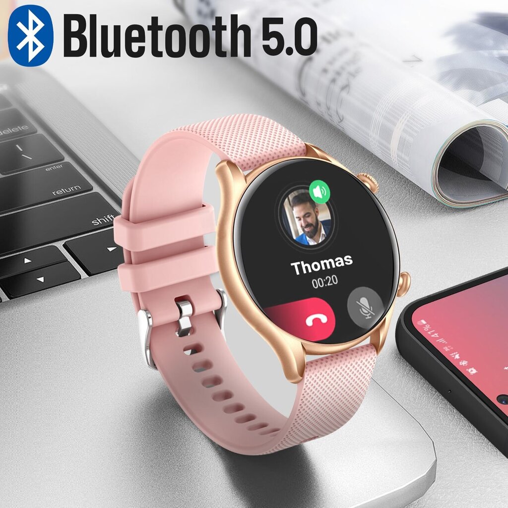 myPhone Watch EL Gold Pink цена и информация | Nutikellad, laste nutikellad | hansapost.ee