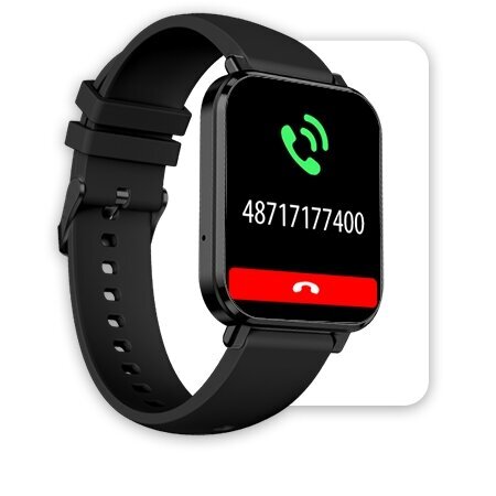 myPhone Watch LS Black цена и информация | Nutikellad, laste nutikellad | hansapost.ee