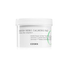 Диски для очищения лица Cosrx One Step Green Hero Calming Pad 70 шт. цена и информация | Аппараты для ухода за лицом | hansapost.ee