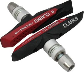 Тормозные колодки Clarks CPS958, красный цвет цена и информация | Другие запчасти для велосипеда | hansapost.ee