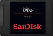 SanDisk Ultra 3D 2.5 250 GB SSD Serial ATA III hind ja info | Sisemised kõvakettad | hansapost.ee