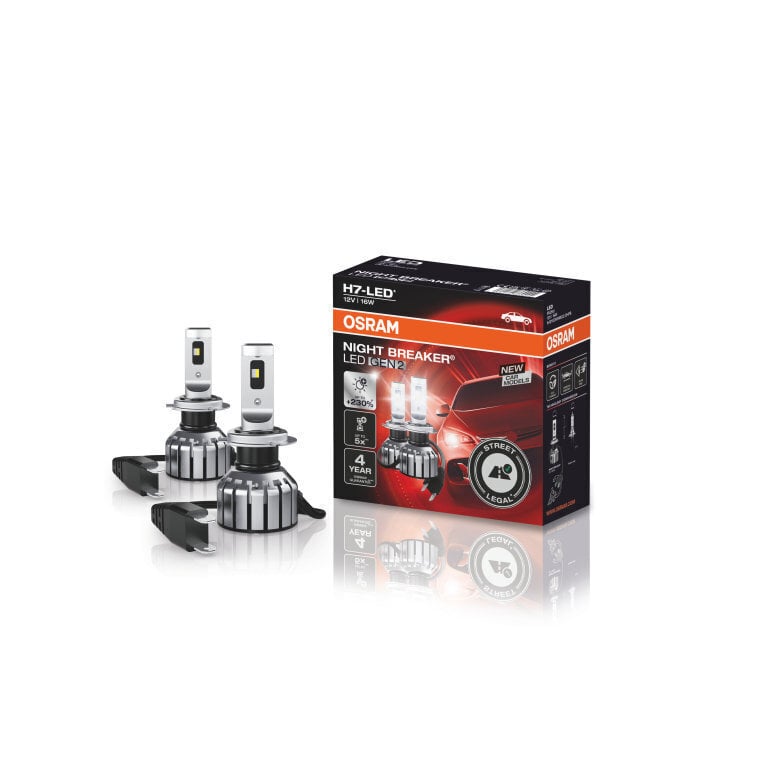 Autopirnid Osram Night Breaker H7 Gen2, 2 tk. hind ja info | Autopirnid | hansapost.ee