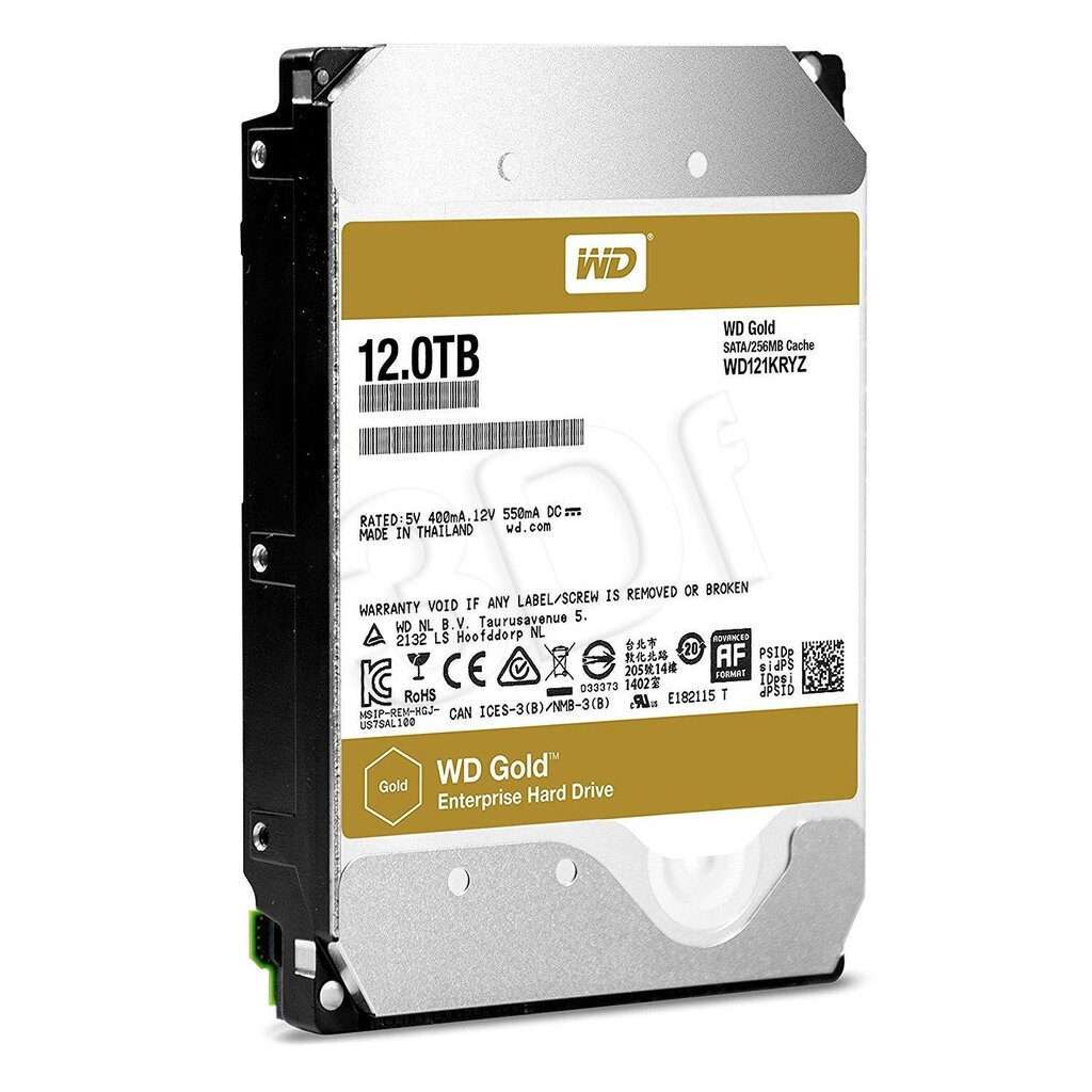 Western Digital WD121KRYZ hind ja info | Sisemised kõvakettad | hansapost.ee