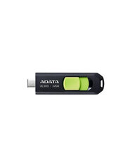 ФЛЭШ-НАКОПИТЕЛЬ ADATA UC300 32 ГБ USB 3.2 ЧЕРНО-ЗЕЛЕНЫЙ цена и информация | USB накопители данных | hansapost.ee