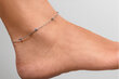 Brilio Silver hõbedane jalakett tsirkoonidega ANK106W цена и информация | Käeketid ja käevõrud | hansapost.ee