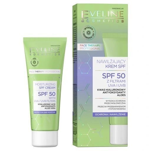 Niisutav näokreem Eveline Cosmetics Face Therapy Professional SPF-50, 50 ml цена и информация | Näokreemid | hansapost.ee