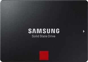 Samsung 860 PRO 4TB SATA3 (MZ-76P4T0B/EU) цена и информация | Внутренние жёсткие диски (HDD, SSD, Hybrid) | hansapost.ee