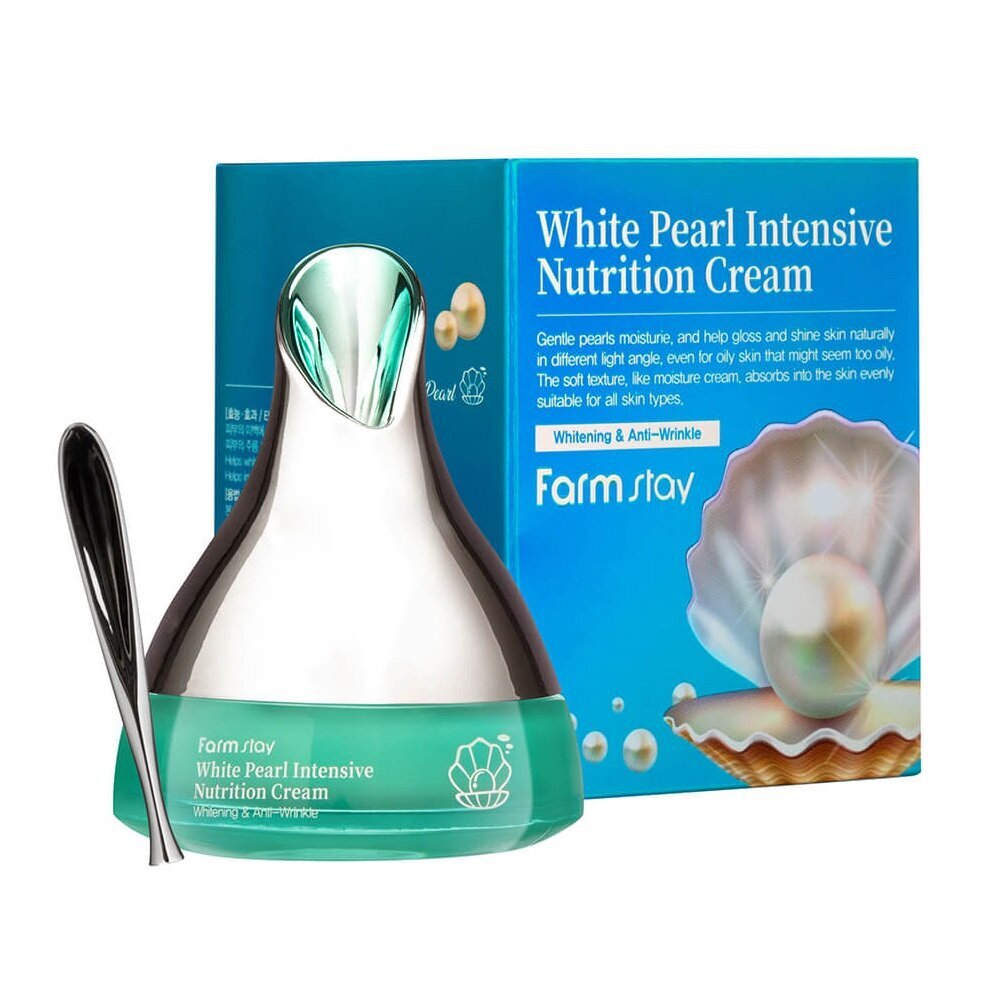 Niisutav näokreem Farm Stay White Pearl Intensive Nutrition, 50 g hind ja info | Näokreemid | hansapost.ee