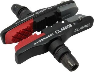 Велосипедные колодки Clarks CPS513, черного цвета цена и информация | Другие запчасти для велосипеда | hansapost.ee