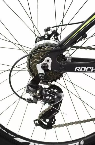 Linnaratas RocksBike, must hind ja info | Jalgrattad | hansapost.ee