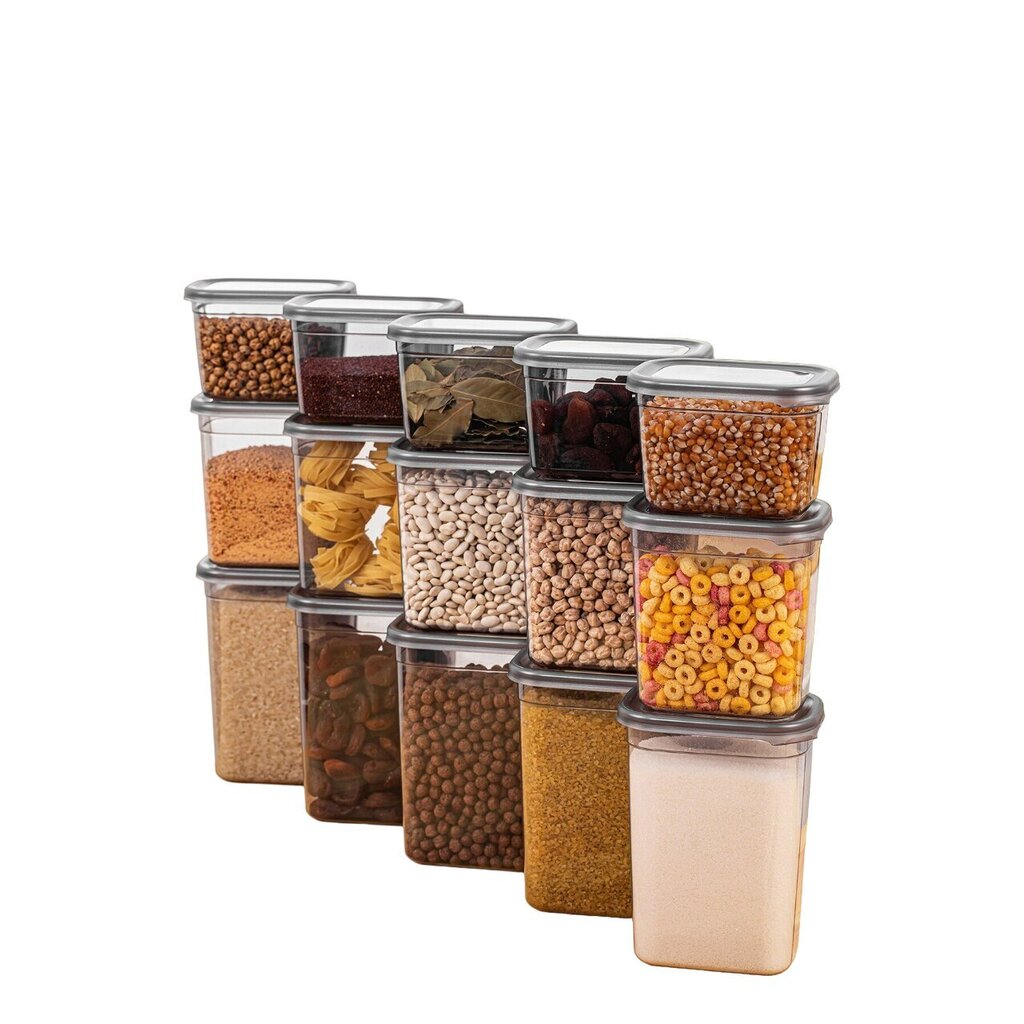 Fremont konteiner, 15 tk hind ja info | Toiduainete säilitusnõud | hansapost.ee
