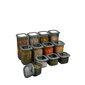 Fremont konteiner, 12 tk цена и информация | Toiduainete säilitusnõud | hansapost.ee