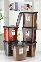 Okko Kitchen konteiner, 6 tk hind ja info | Toiduainete säilitusnõud | hansapost.ee