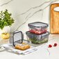 Storage toidu säilituskonteinerite komplekt, 3 osa цена и информация | Toiduainete säilitusnõud | hansapost.ee
