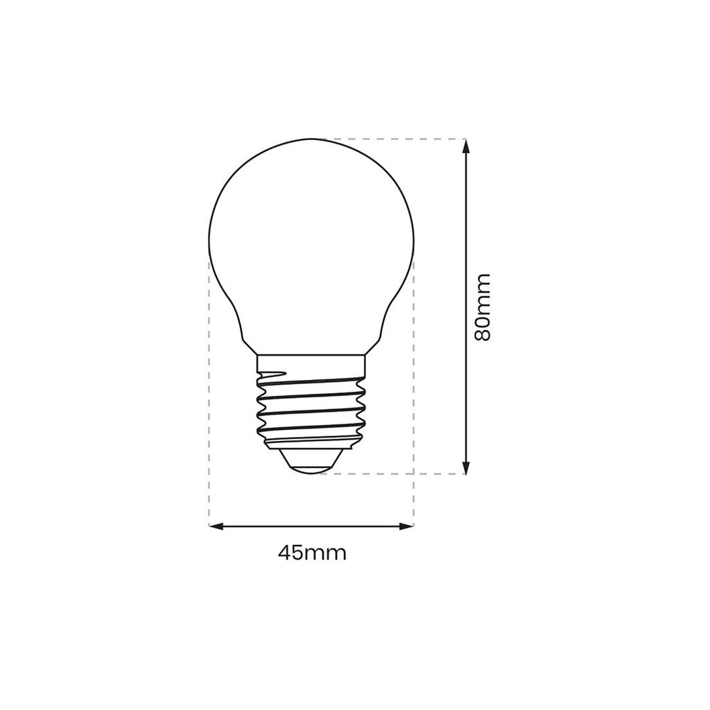 LED pirn 4w hind ja info | Lambipirnid ja LED-pirnid | hansapost.ee