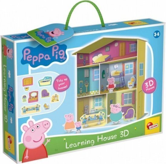 Hariv mäng Lisciani Peppa Pig - Learning House 3D price and information | Arendavad laste mänguasjad | hansapost.ee