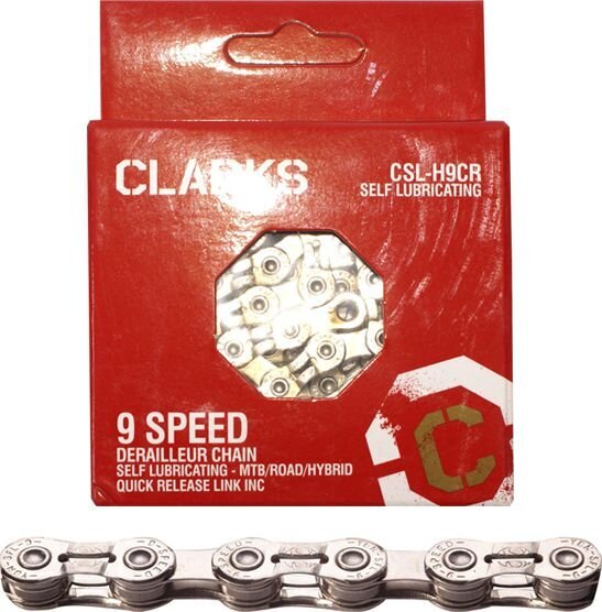 Jalgratta kett Clark CSL-H9CR, 9 roomikuga hind ja info | Muud jalgratta varuosad | hansapost.ee