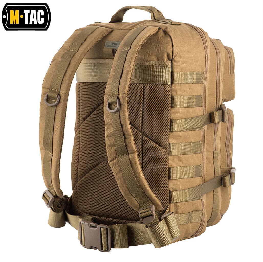 Matkakott M-Tac Large Assault Pack TAN цена и информация | Spordikotid ja seljakotid | hansapost.ee