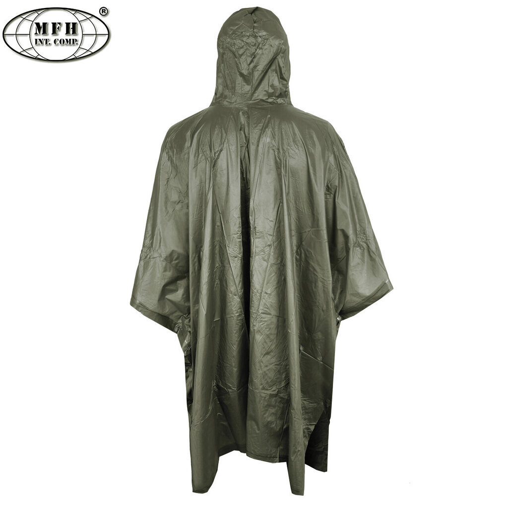 Vihmamantel Vinyl MFH 200x127 roheline hind ja info | Veekindlad kotid, ümbrised, vihmakeebid | hansapost.ee